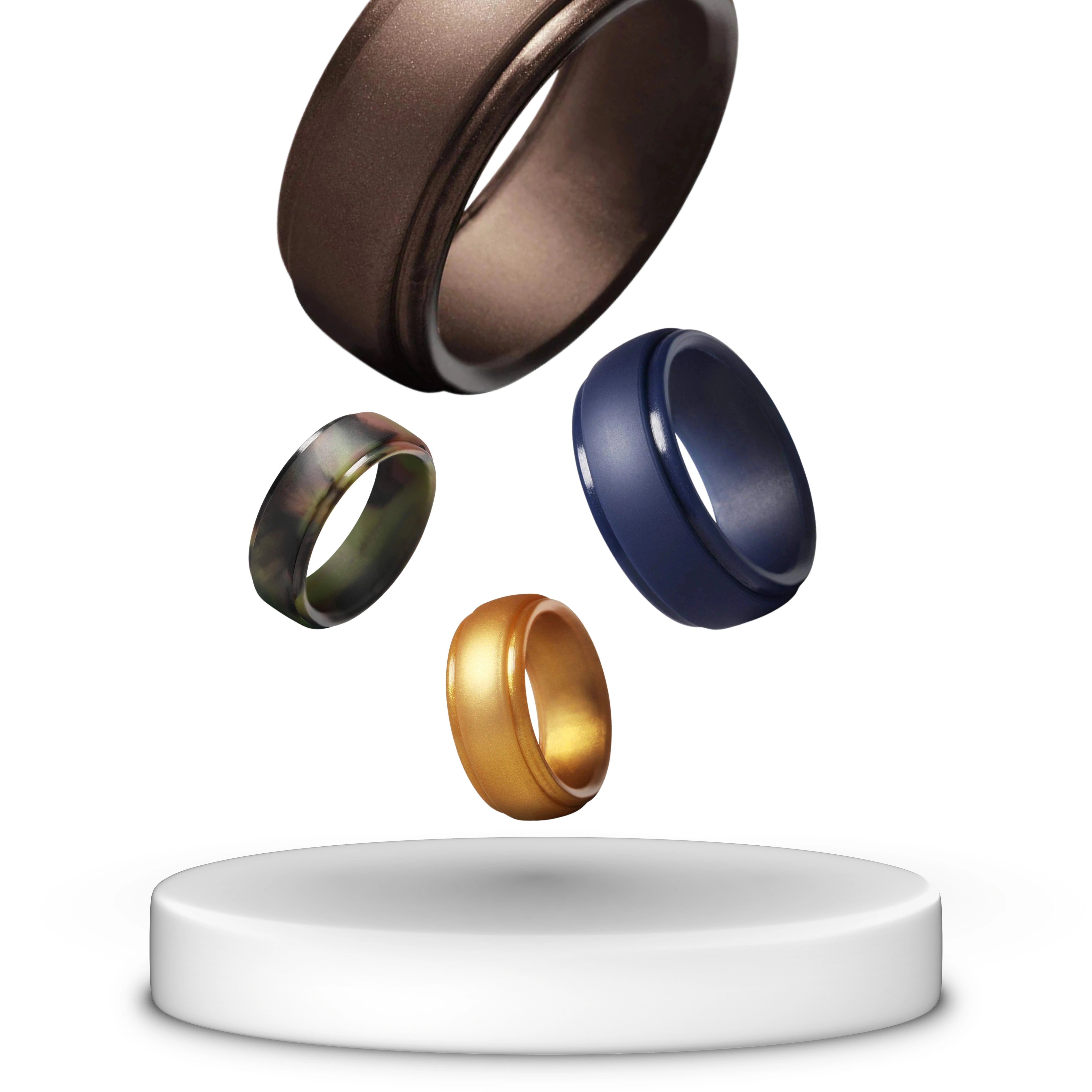 PrimeBand™ — Silicone Wedding Ring for Dads Who Can’t Wear Metal