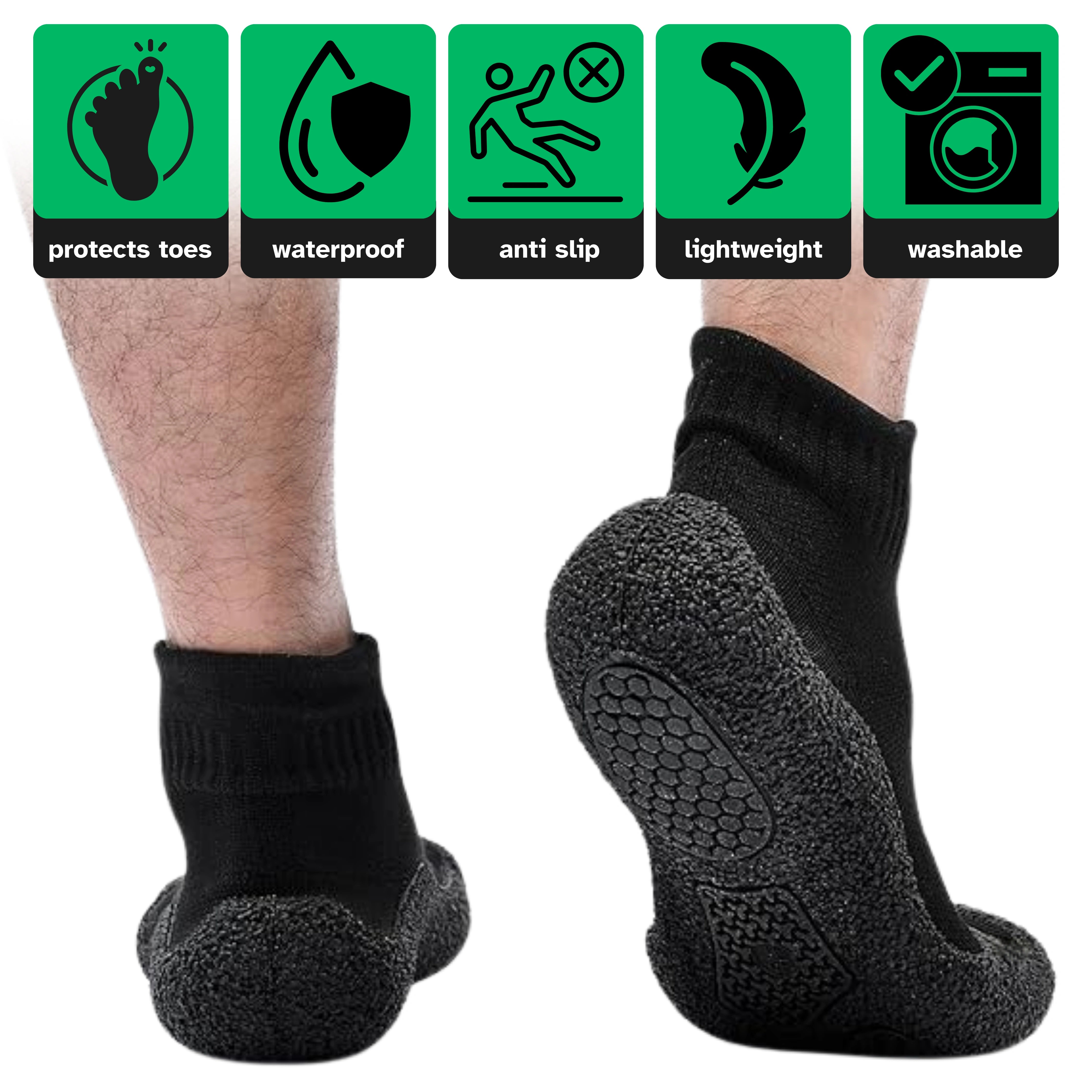 PrimeBare™ - Barefoot-Feel Sock Shoes for Posture & Ground Connection