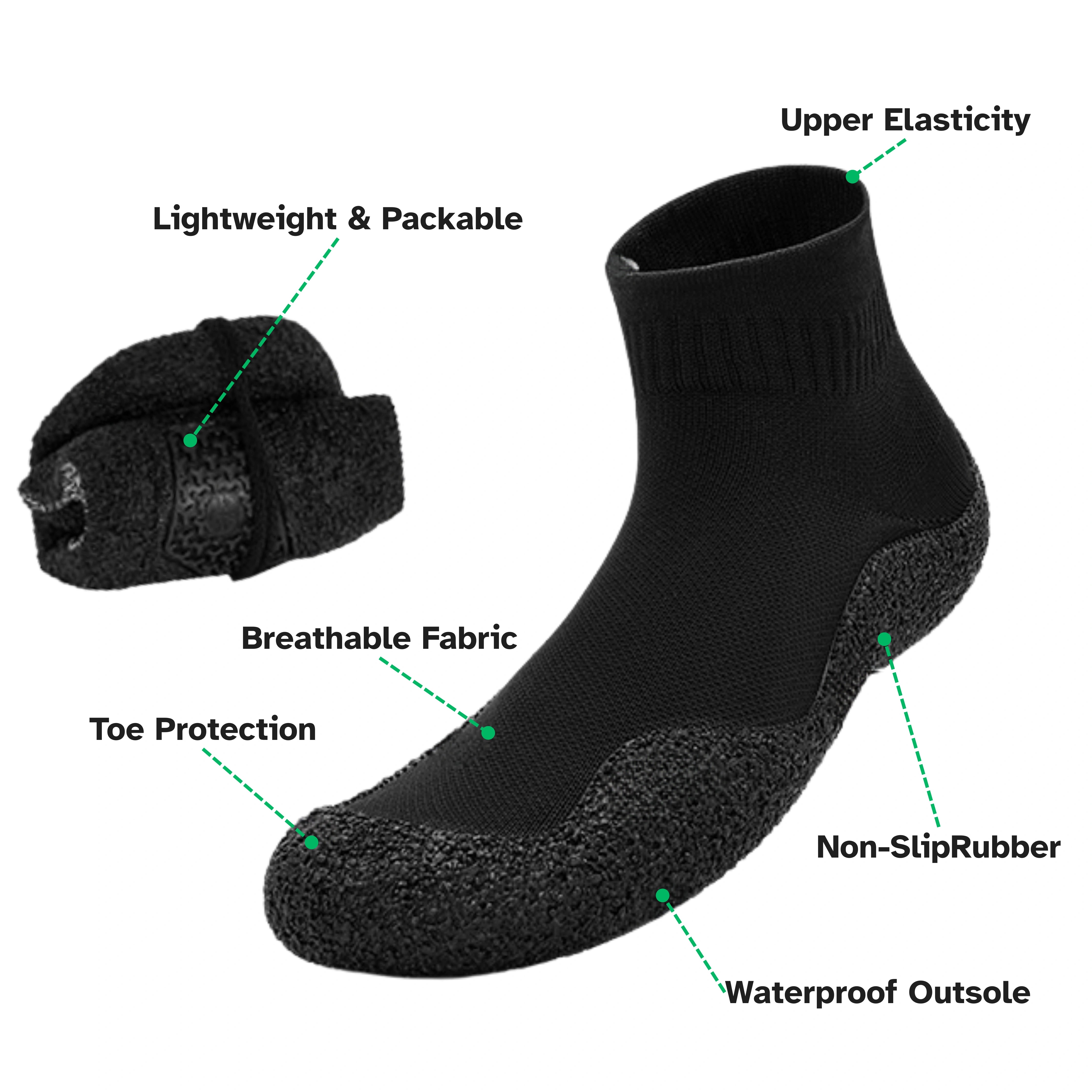 PrimeBare™ - Barefoot-Feel Sock Shoes for Posture & Ground Connection