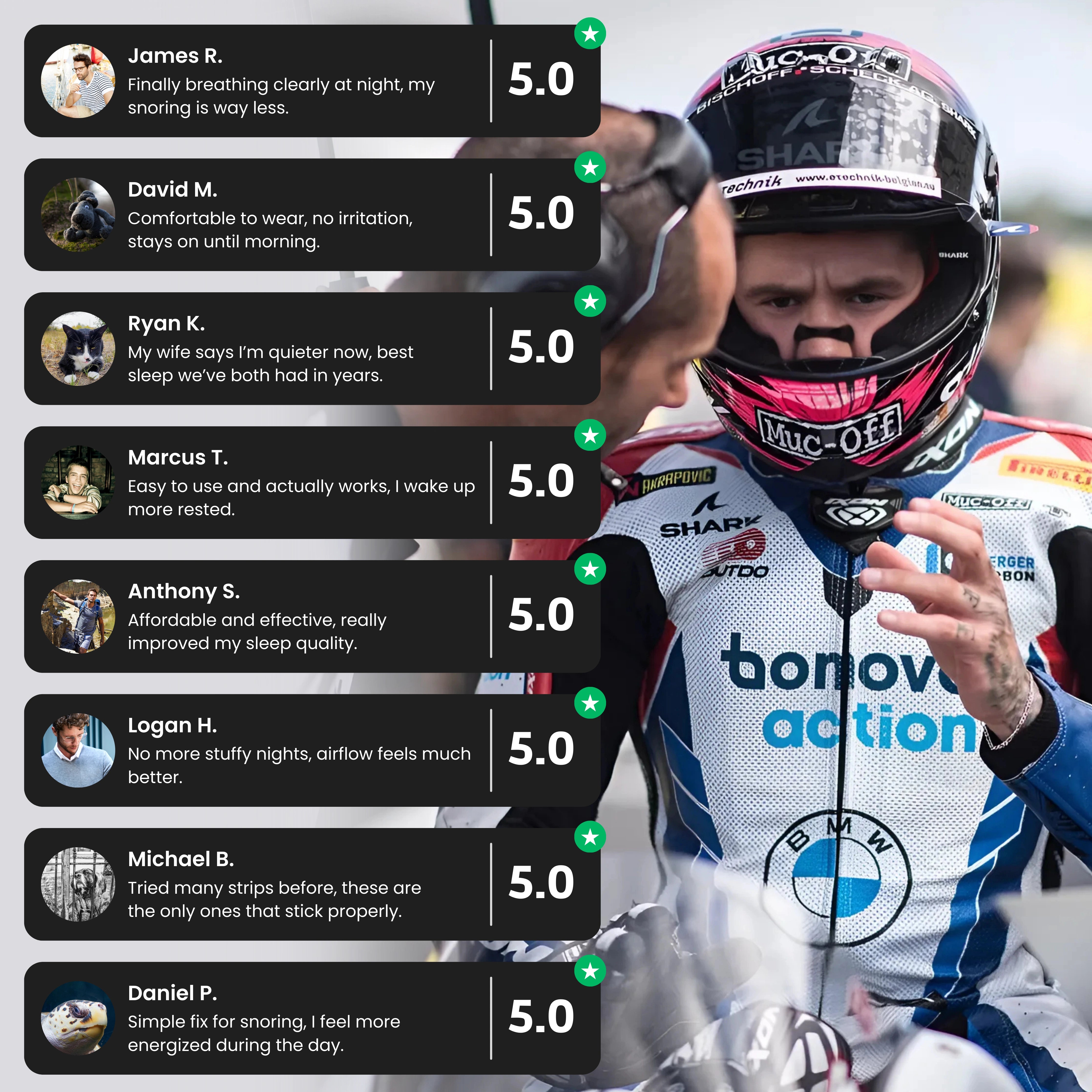 PrimeStrip™ - Nasal Strips for Better Sleep & Clear Breathing (30 pcs)