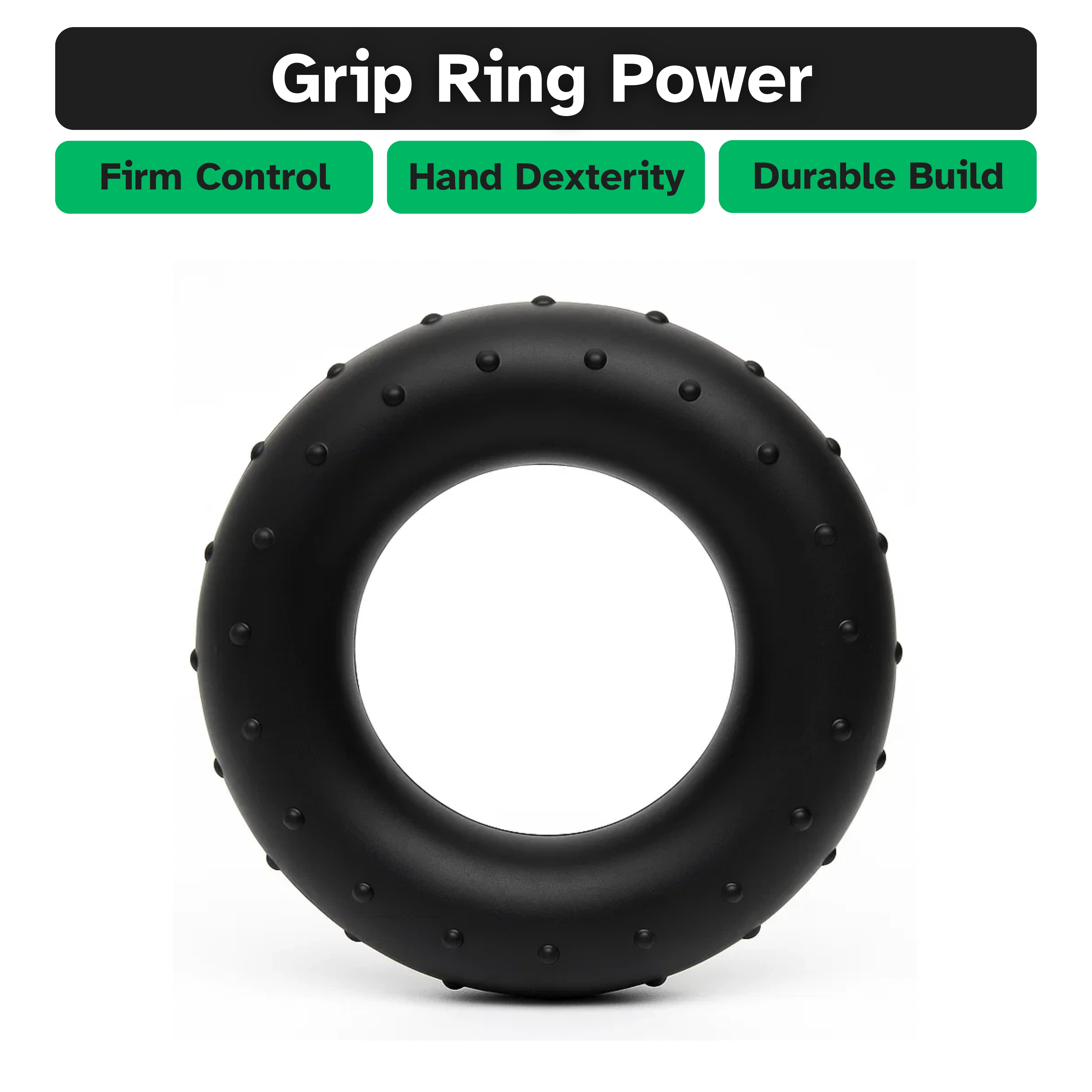PrimeGrip™ — Hand Grip Strengthener for Forearms & Stress Relief