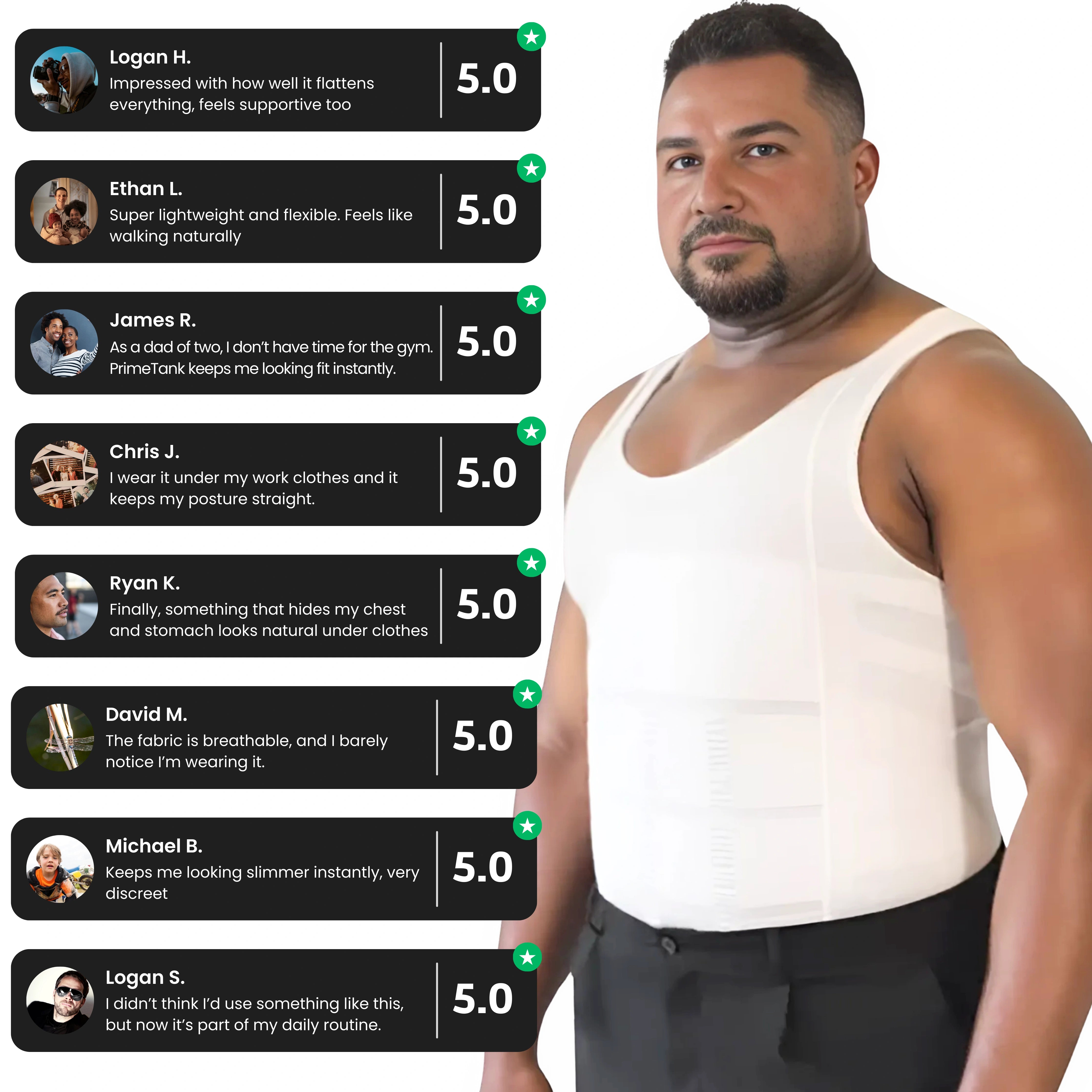 PrimeTank™ — Beer Belly & Man Boobs Destroyer