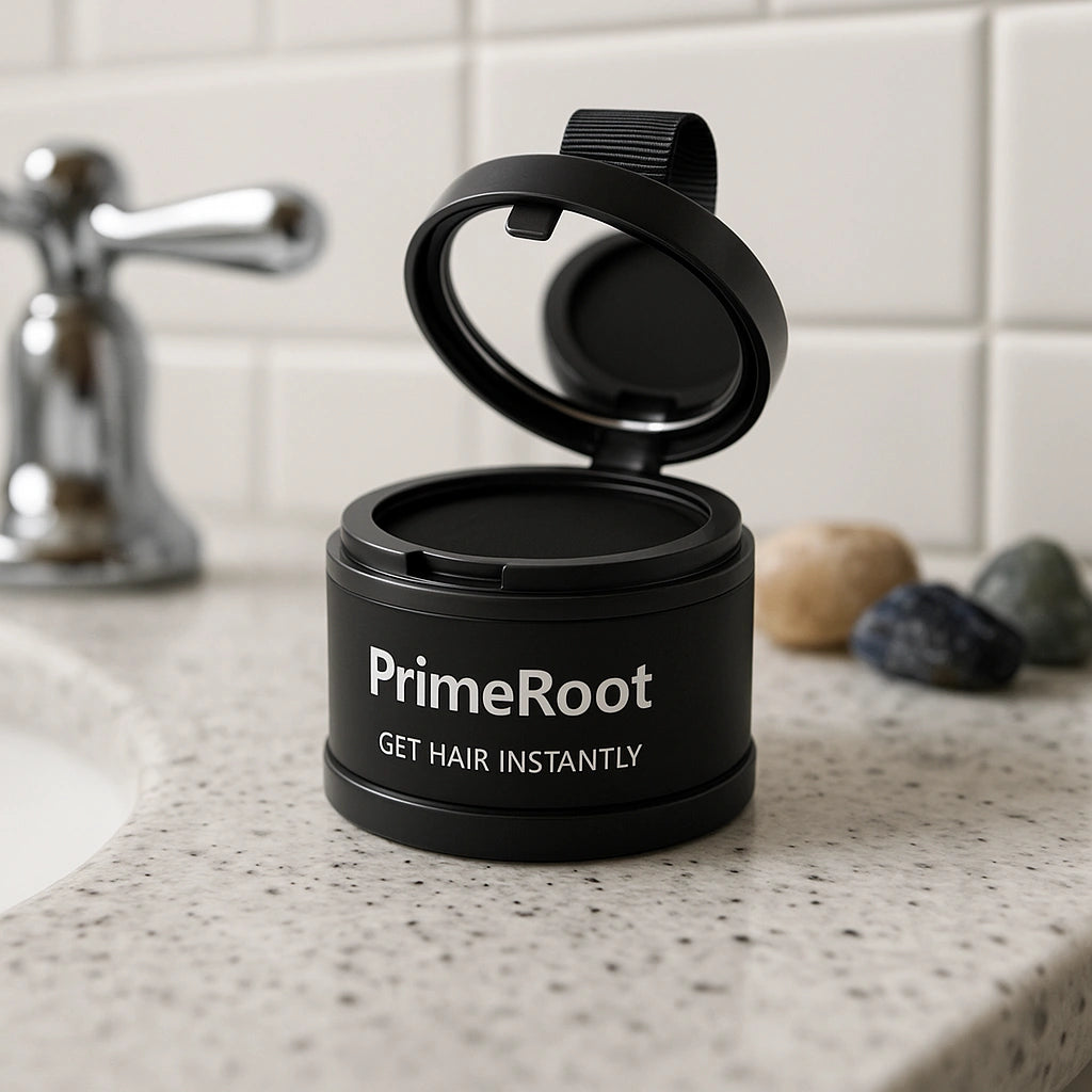 PrimeRoot - Hair Root Powder for Instant Coverage & Thinning Conceal