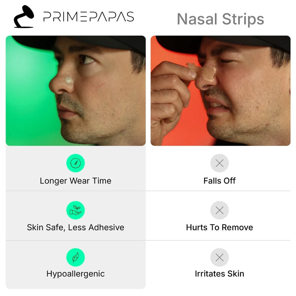 PrimeStrip™ — Anti-Snoring Nasal Strips for Better Sleep & Clear Breathing
