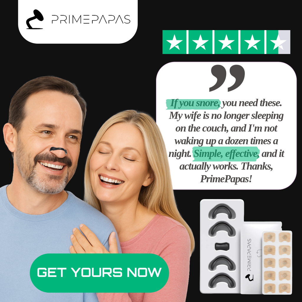 PrimeStrip™ — Anti-Snoring Nasal Strips for Better Sleep & Clear Breathing