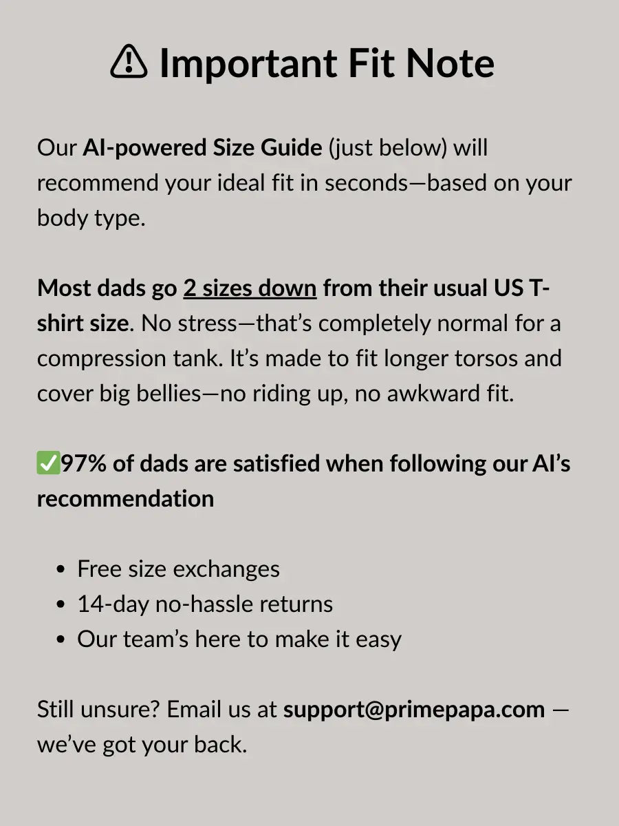 PrimePapas™ Tank — Beer Belly & Man Boobs Destroyer