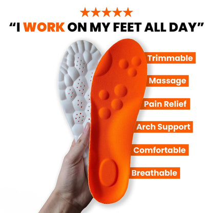 PrimeStep™ - Flat Feet Orthopedic Insoles for Arch Support & Plantar Fasciitis Relief