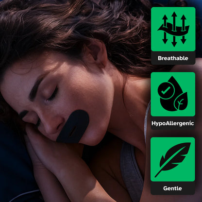 PrimeSleep - Mouth Tape for Nose Breathing & Snore-Free Nights