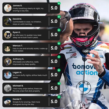 PrimeStrip™ - Nasal Strips for Better Sleep & Clear Breathing (30 pcs)