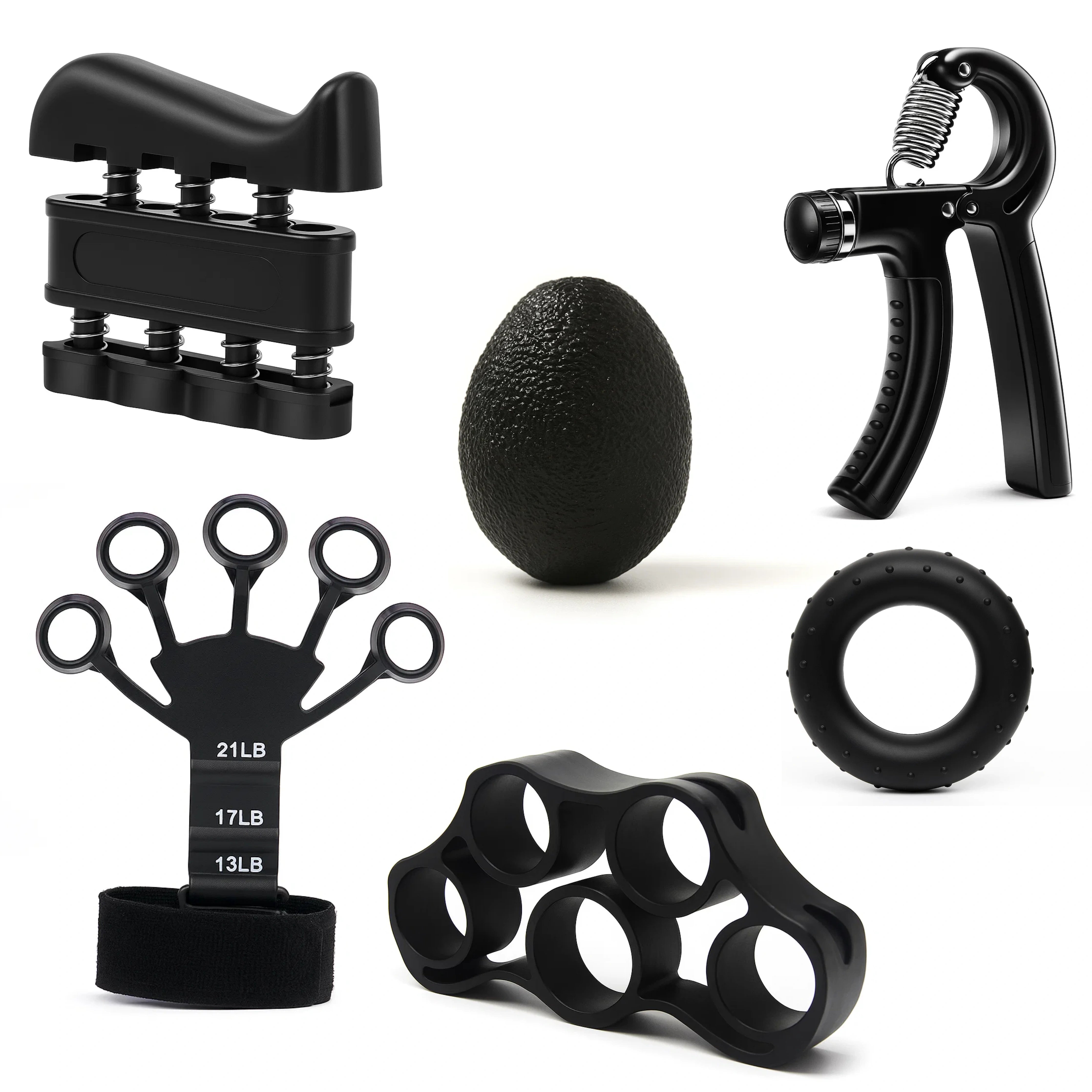 PrimeGrip™ — Hand Grip Strengthener for Forearms & Stress Relief