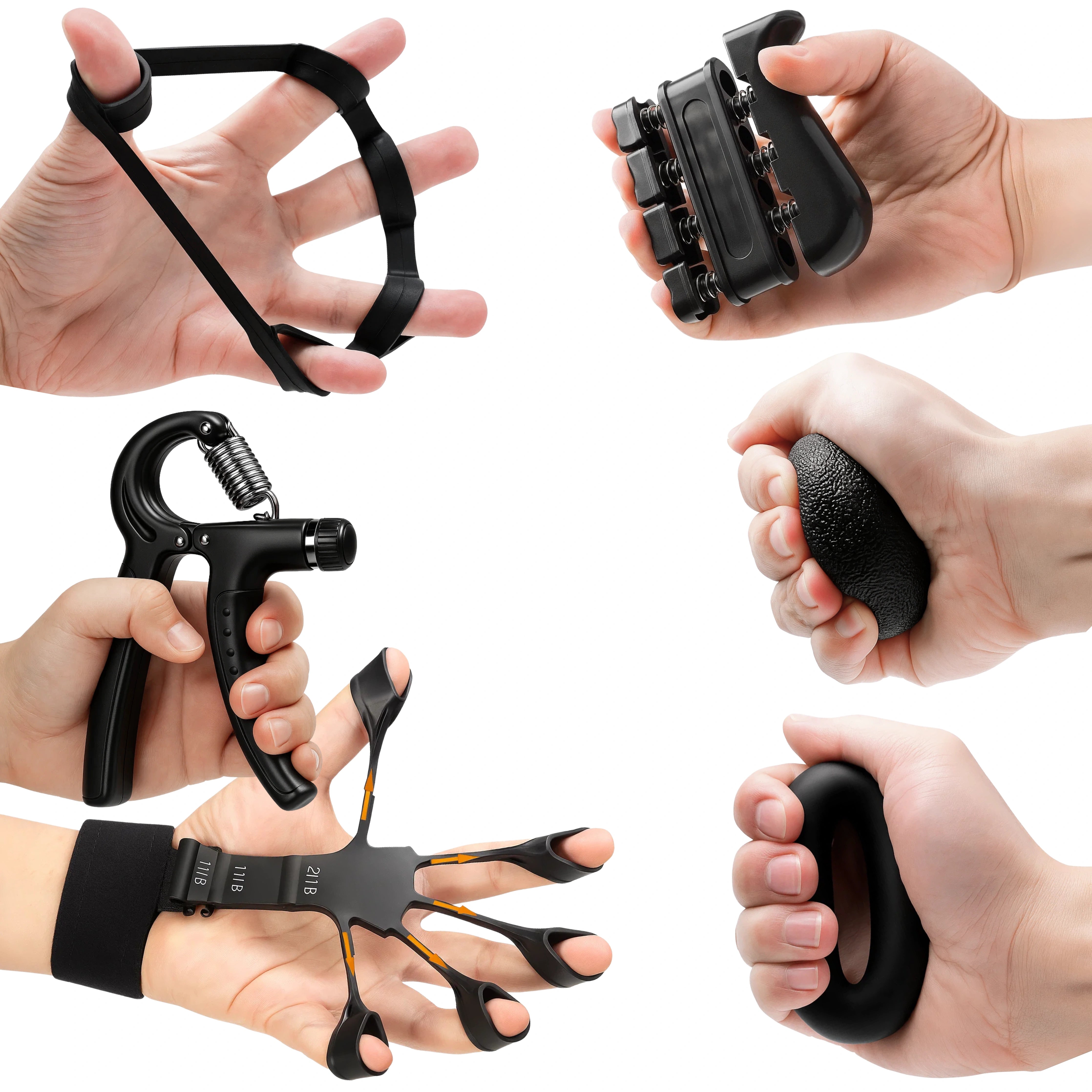 PrimeGrip™ — Hand Grip Strengthener for Forearms & Stress Relief