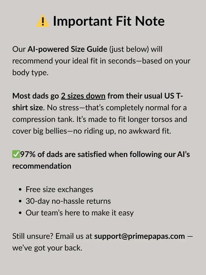 PrimePapas™ Tank — Beer Belly & Man Boobs Destroyer
